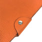 HERMES リフィル付き ユリスMM ユリス MM ノートカバー ケース ステーショナリー メモ帳 手帳カバー トリヨンクレマンス ユニセックス オレンジ