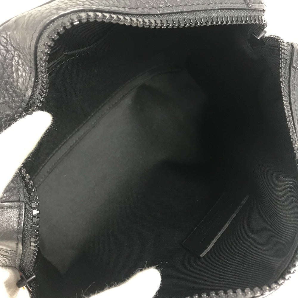 LOUIS VUITTON M53288 トリヨン モノグラム ソフトトランク 斜めかけ クラッチバッグ 2WAYバッグ カバン ボックス チェーン ショルダーバッグ トリヨンレザー ユニセックス ノワール ブラック