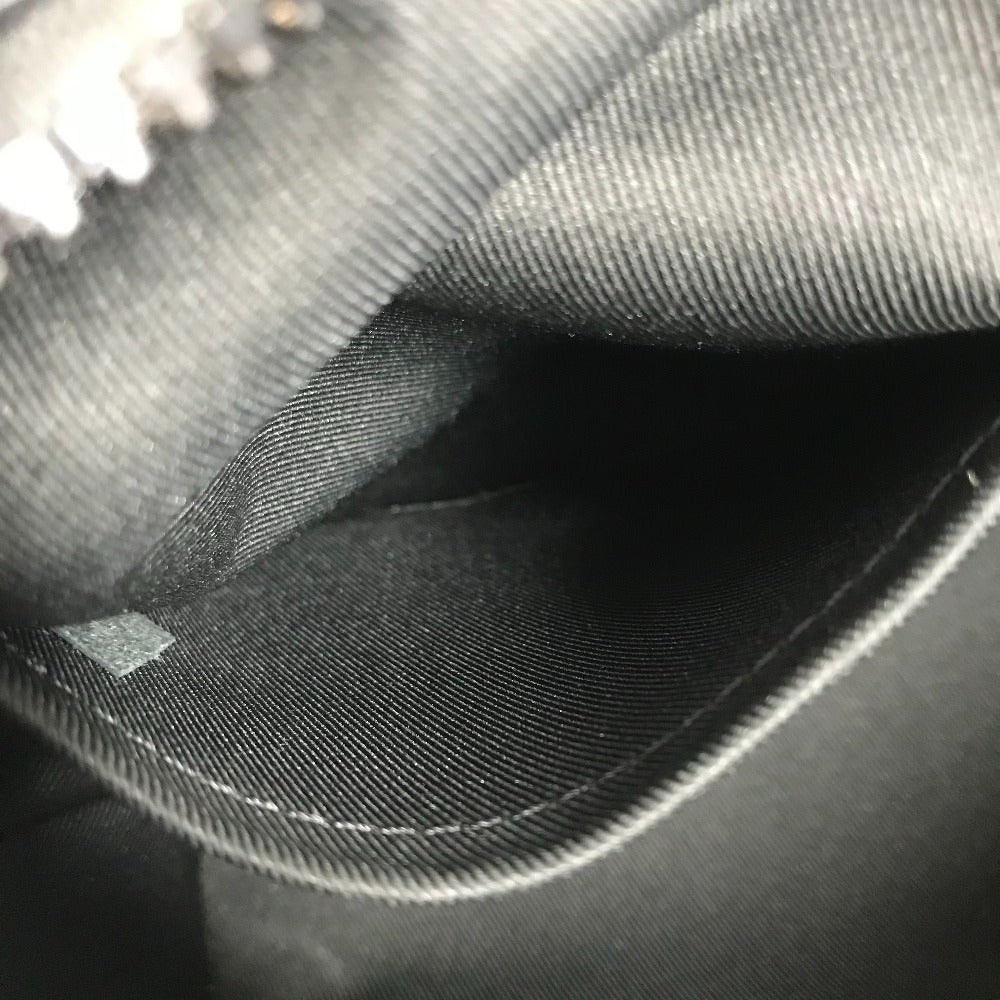 LOUIS VUITTON M53288 トリヨン モノグラム ソフトトランク 斜めかけ クラッチバッグ 2WAYバッグ カバン ボックス チェーン ショルダーバッグ トリヨンレザー ユニセックス ノワール ブラック