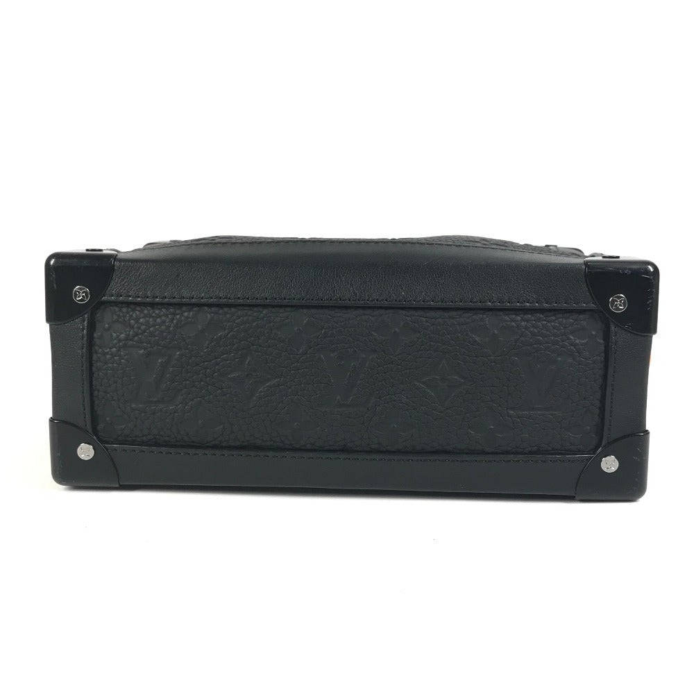 LOUIS VUITTON M53288 トリヨン モノグラム ソフトトランク 斜めかけ クラッチバッグ 2WAYバッグ カバン ボックス チェーン ショルダーバッグ トリヨンレザー ユニセックス ノワール ブラック