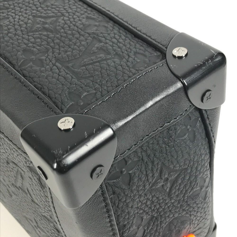 LOUIS VUITTON M53288 トリヨン モノグラム ソフトトランク 斜めかけ クラッチバッグ 2WAYバッグ カバン ボックス チェーン ショルダーバッグ トリヨンレザー ユニセックス ノワール ブラック