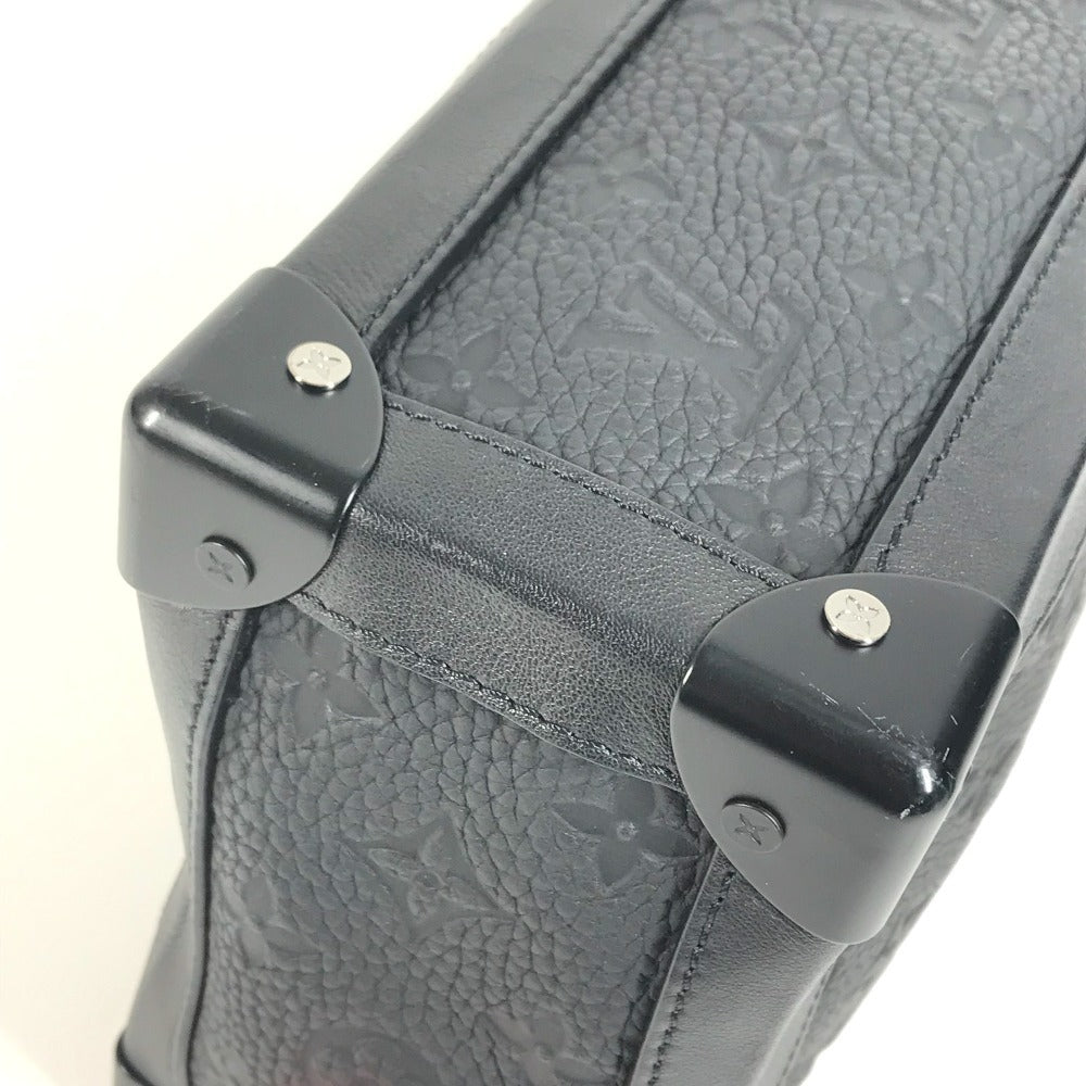 LOUIS VUITTON M53288 トリヨン モノグラム ソフトトランク 斜めかけ クラッチバッグ 2WAYバッグ カバン ボックス チェーン ショルダーバッグ トリヨンレザー ユニセックス ノワール ブラック