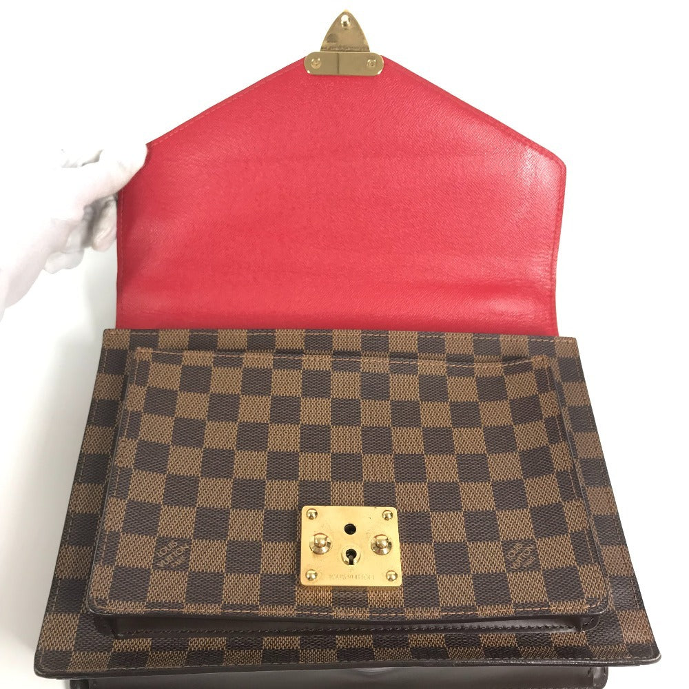 LOUIS VUITTON N48088 ダミエ モンソー SPO カバン 2WAYバッグ ショルダーバッグ 斜め掛け ハンドバッグ ダミエキャンバス ユニセックス エベヌ ブラウン