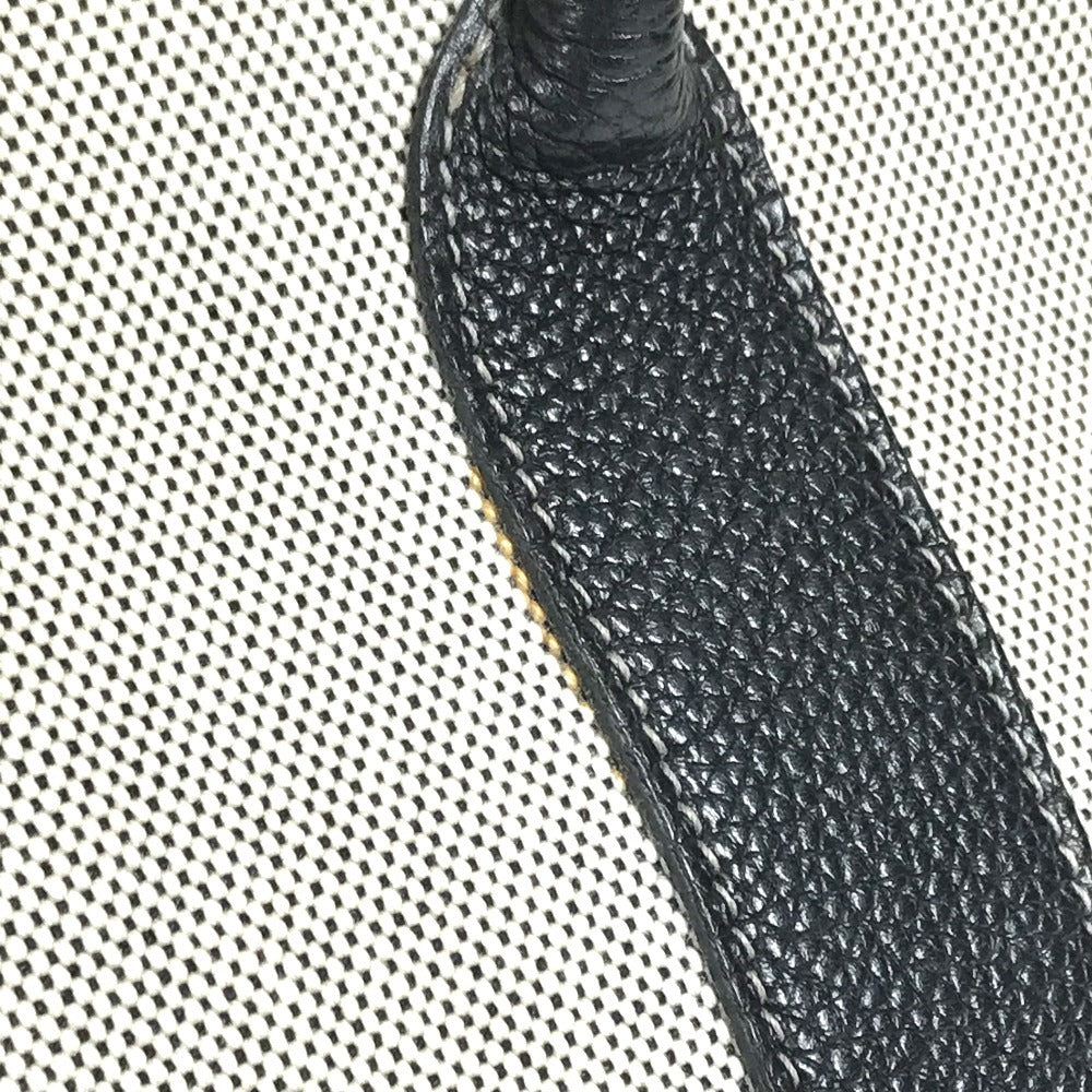 HERMES ガーデンパーティPM ガーデンパーティPM カバン ハンドバッグ トートバッグ トワルアッシュ レディース ブラック