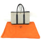 HERMES ガーデンパーティPM ガーデンパーティPM カバン ハンドバッグ トートバッグ トワルアッシュ レディース ブラック