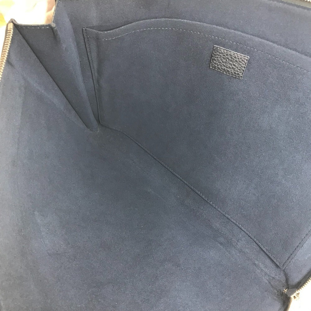 LOUIS VUITTON M68235 LVロゴ ポシェットジュールGM ポーチ カバン L字ファスナー セカンドバッグ クラッチバッグ トリヨンレザー ユニセックス ネイビー