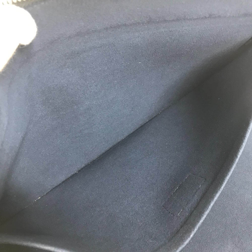 LOUIS VUITTON M68235 LVロゴ ポシェットジュールGM ポーチ カバン L字ファスナー セカンドバッグ クラッチバッグ トリヨンレザー ユニセックス ネイビー