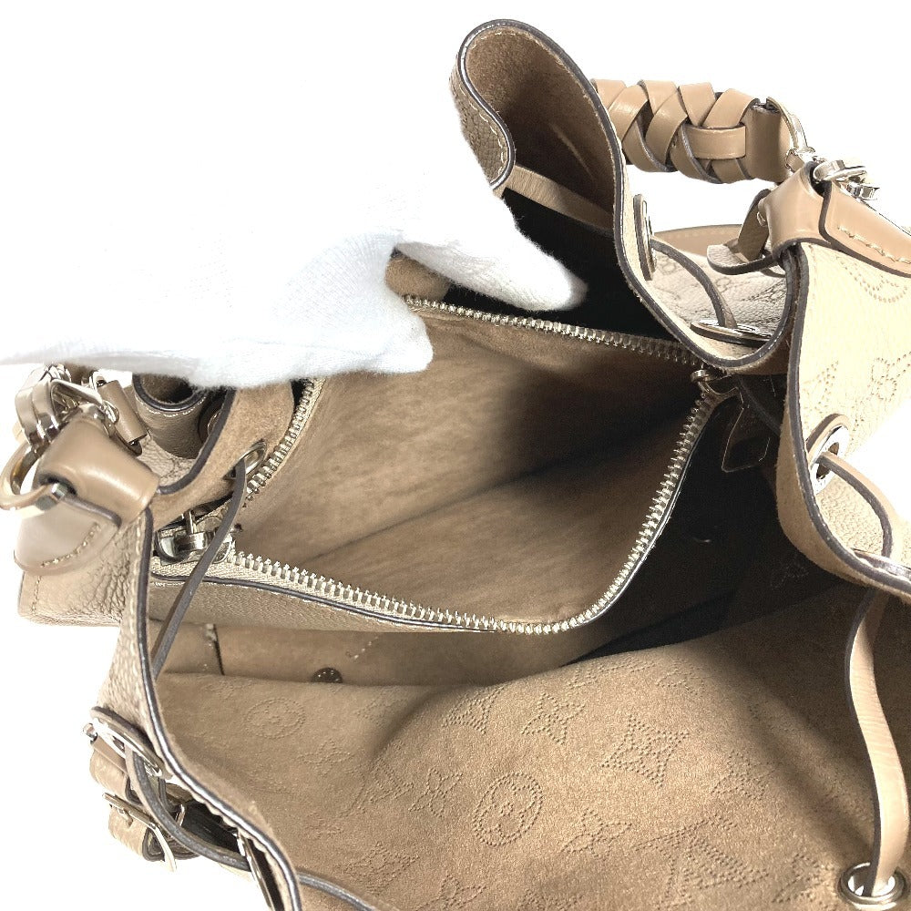 LOUIS VUITTON M55799 モノグラムマヒナ ムリア カバン 2WAYバッグ 斜め掛け ハンドバッグ ショルダーバッグ モノグラムマヒナレザー レディース ガレ ベージュ