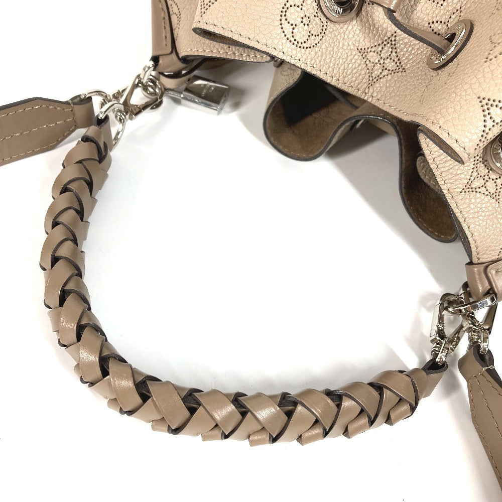 LOUIS VUITTON M55799 モノグラムマヒナ ムリア カバン 2WAYバッグ 斜め掛け ハンドバッグ ショルダーバッグ モノグラムマヒナレザー レディース ガレ ベージュ