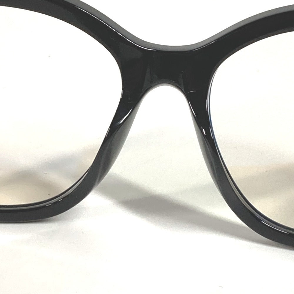 CHANEL 3442-S-A CC ココマーク ロゴ マトラッセ キルティング めがね メガネ アイウェア 眼鏡 サングラス プラスチック レディース ブラック