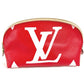 LOUIS VUITTON M67694 モノグラムジャイアント ポシェットコスメティック メイクポーチ 化粧ポーチ ポーチ モノグラムキャンバス レディース レッド