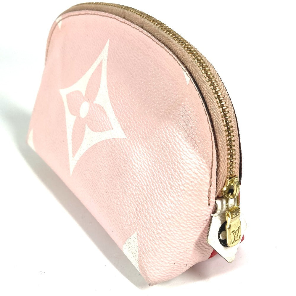 LOUIS VUITTON M67694 モノグラムジャイアント ポシェットコスメティック メイクポーチ 化粧ポーチ ポーチ モノグラムキャンバス レディース レッド