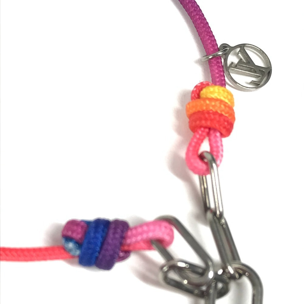LOUIS VUITTON Q05269 ブラスレ シルバー・ロックイット ヴァージル・アブロー レインボー アクセサリー ブレスレット チタニウム メンズ マルチカラー