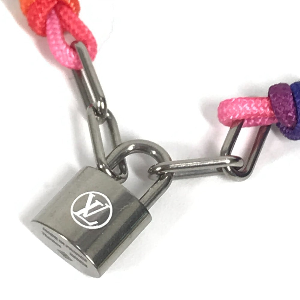 LOUIS VUITTON Q05269 ブラスレ シルバー・ロックイット ヴァージル・アブロー レインボー アクセサリー ブレスレット チタニウム メンズ マルチカラー