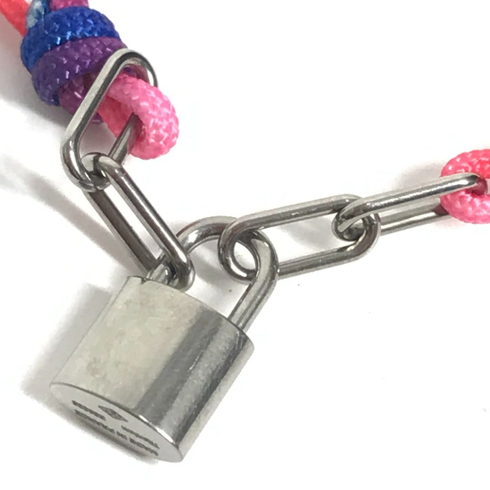 LOUIS VUITTON Q05269 ブラスレ シルバー・ロックイット ヴァージル・アブロー レインボー アクセサリー ブレスレット チタニウム メンズ マルチカラー