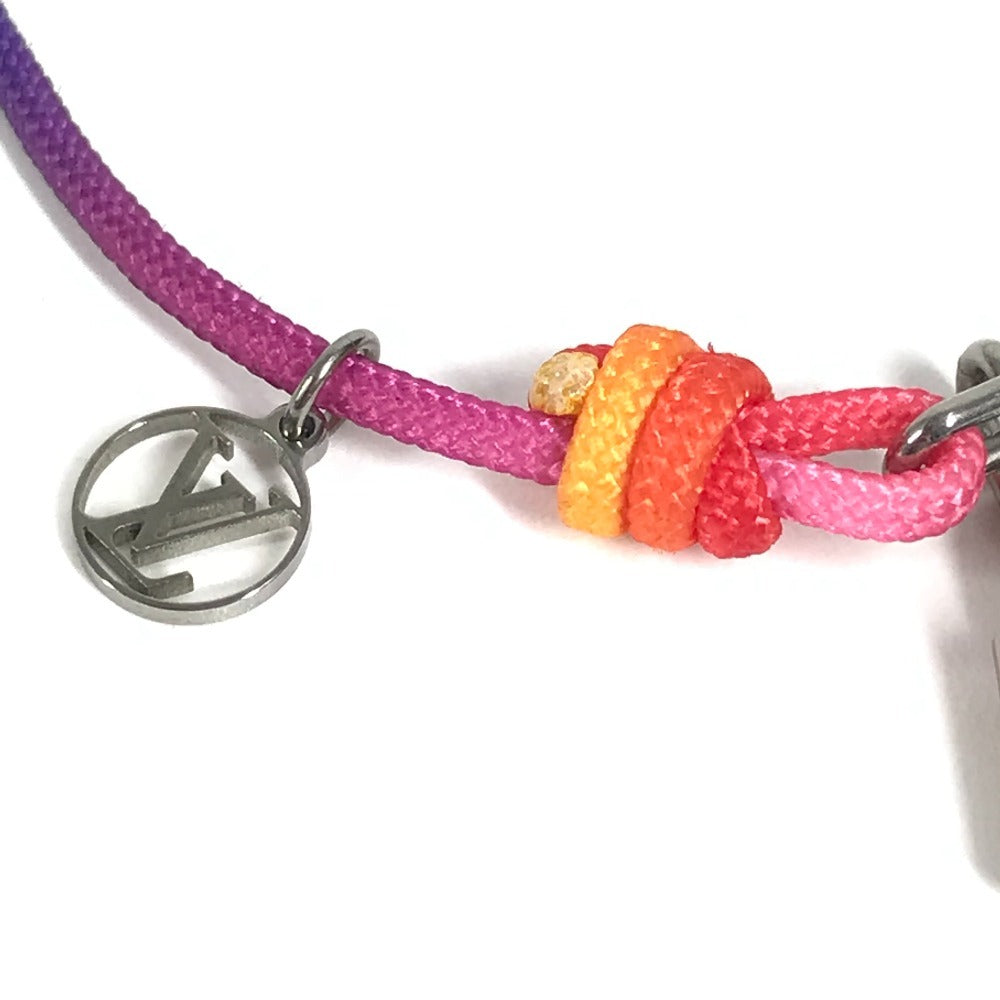 LOUIS VUITTON Q05269 ブラスレ シルバー・ロックイット ヴァージル・アブロー レインボー アクセサリー ブレスレット チタニウム メンズ マルチカラー