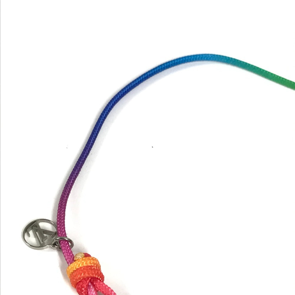 LOUIS VUITTON Q05269 ブラスレ シルバー・ロックイット ヴァージル・アブロー レインボー アクセサリー ブレスレット チタニウム メンズ マルチカラー