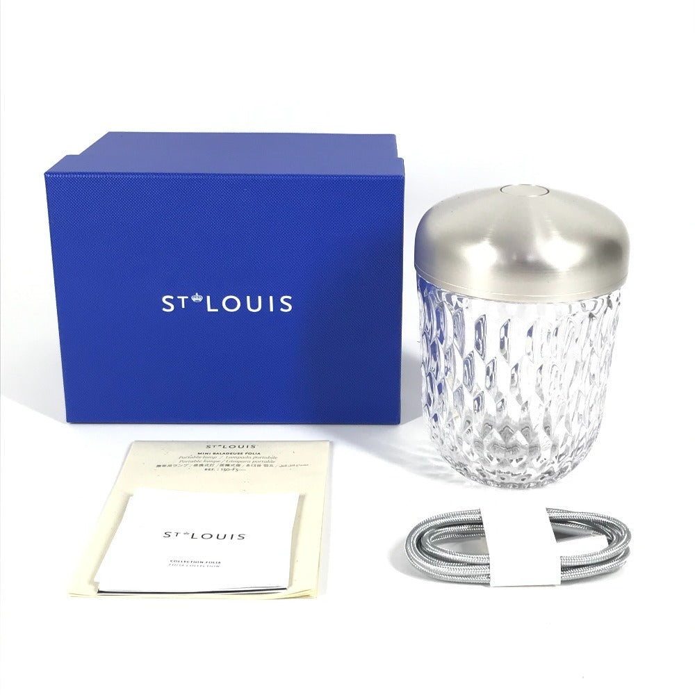 Saint Louis 150BF500 フォリア ミニポータブルランプ ランプ インテリア 照明 テーブル 卓上 スタンド 雑貨 アルミニウム ユニセックス シルバー