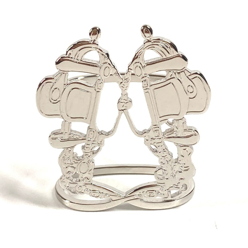 HERMES ブリッド・ドゥ・ガラ アクセサリー ファッション小物 スカーフリング メタル レディース シルバー