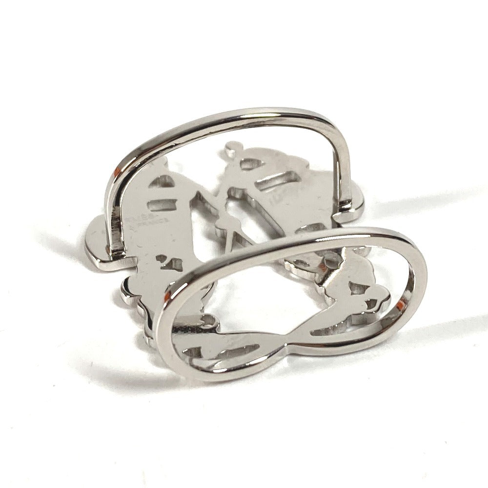 HERMES ブリッド・ドゥ・ガラ アクセサリー ファッション小物 スカーフリング メタル レディース シルバー