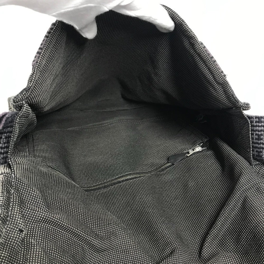 HERMES エールライン バサスPM バサス PM カバン 斜め掛け メッセンジャーバッグ ショルダーバッグ ポリアミド ユニセックス グレー