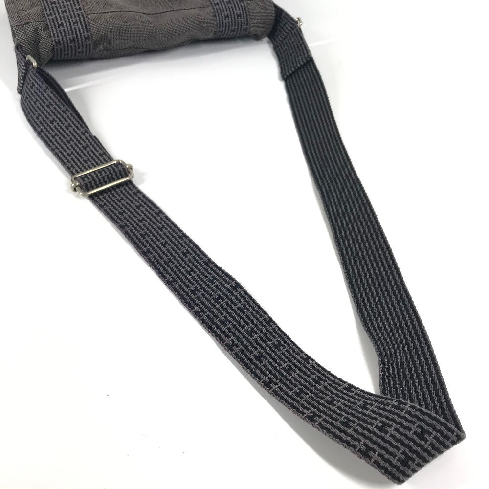 HERMES エールライン バサスPM バサス PM カバン 斜め掛け メッセンジャーバッグ ショルダーバッグ ポリアミド ユニセックス グレー