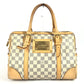 LOUIS VUITTON N52001 ダミエアズール バークレーPM バークレー PM カバン ミニボストンバッグ ハンドバッグ ダミエアズールキャンバス レディース ホワイト