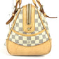LOUIS VUITTON N52001 ダミエアズール バークレーPM バークレー PM カバン ミニボストンバッグ ハンドバッグ ダミエアズールキャンバス レディース ホワイト