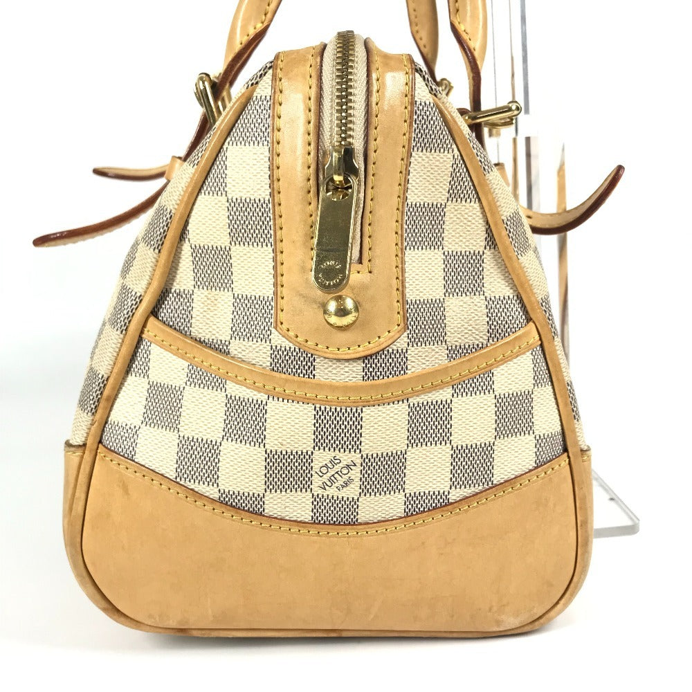 LOUIS VUITTON N52001 ダミエアズール バークレーPM バークレー PM カバン ミニボストンバッグ ハンドバッグ ダミエアズールキャンバス レディース ホワイト