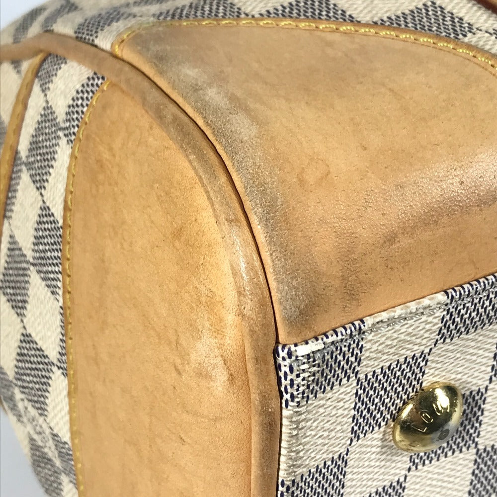 LOUIS VUITTON N52001 ダミエアズール バークレーPM バークレー PM カバン ミニボストンバッグ ハンドバッグ ダミエアズールキャンバス レディース ホワイト