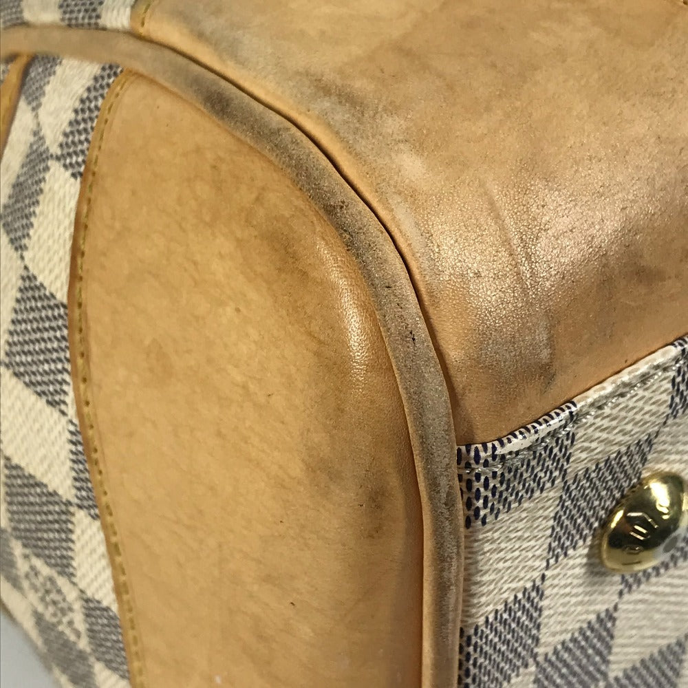 LOUIS VUITTON N52001 ダミエアズール バークレーPM バークレー PM カバン ミニボストンバッグ ハンドバッグ ダミエアズールキャンバス レディース ホワイト