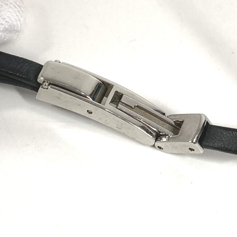 GUCCI 6100L ブレスウォッチ ロゴ 時計 ウォッチ 腕時計 SS レディース シルバー