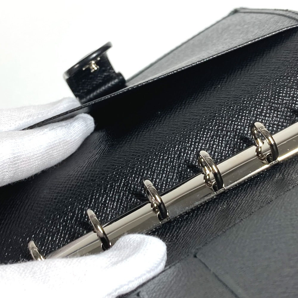 LOUIS VUITTON R20426 タイガ アジェンダPM アジェンダ PM ステーショナリー システム手帳 ダイアリー 手帳カバー タイガレザー ユニセックス アルドワーズ ブラック