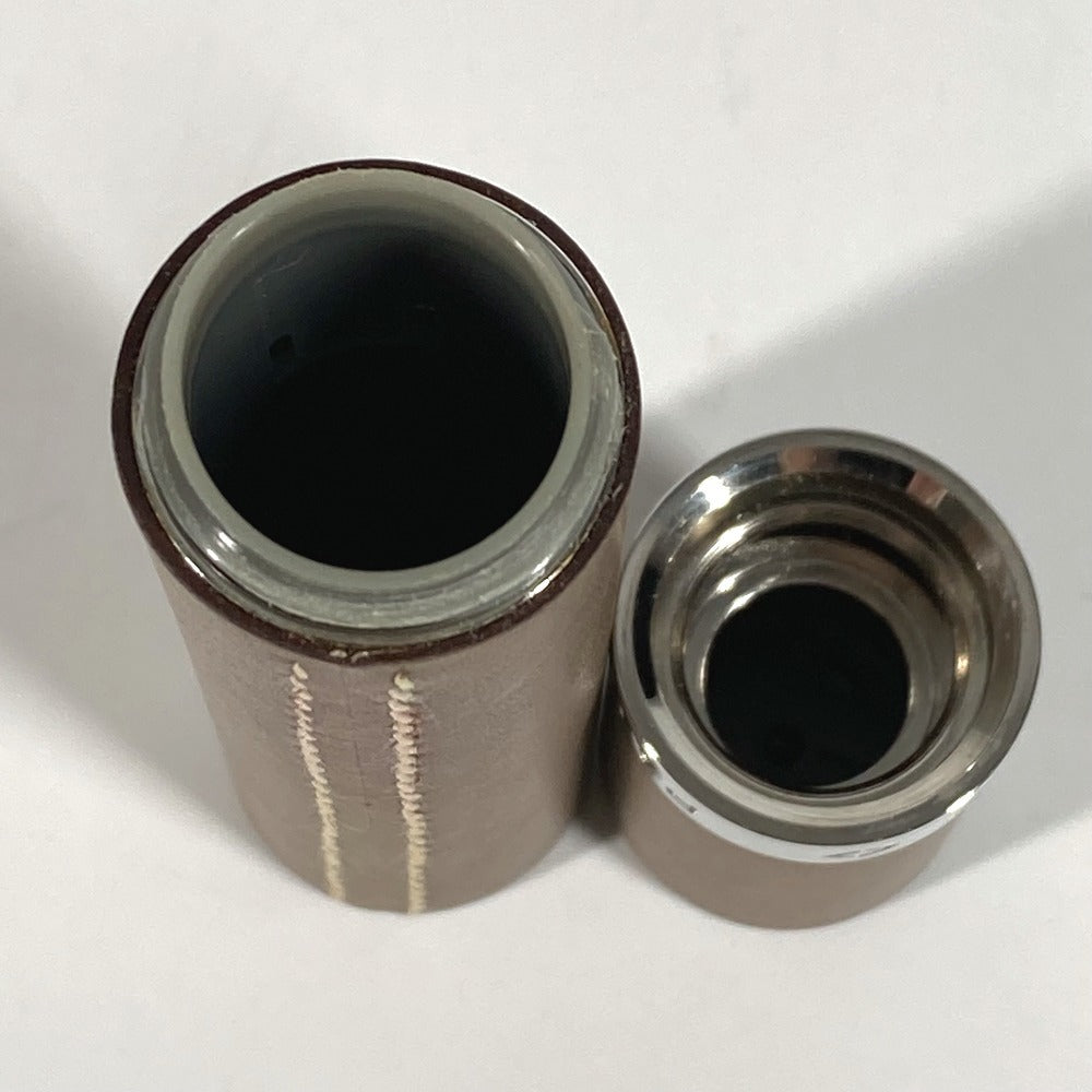 HERMES パフュームケース レフィラブル アトマイザー 香水ケース 香水入れ 小物入れ レザー ユニセックス エトゥープ グレー