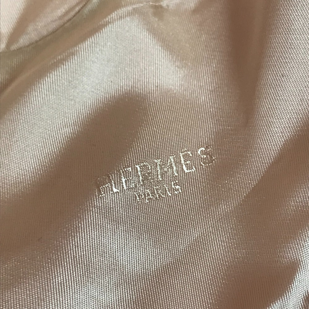 HERMES Hロゴ ハット帽 帽子 バケットハット ボブハット ハット ポリエステル ユニセックス オレンジ