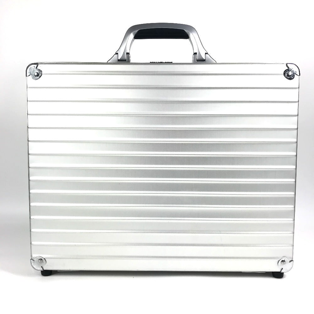RIMOWA ビジネスバッグ ダイヤルロック式 カバン アタッシュケース ブリーフケース ハンドバッグ トランク ハンドバッグ アルミ メンズ シルバー