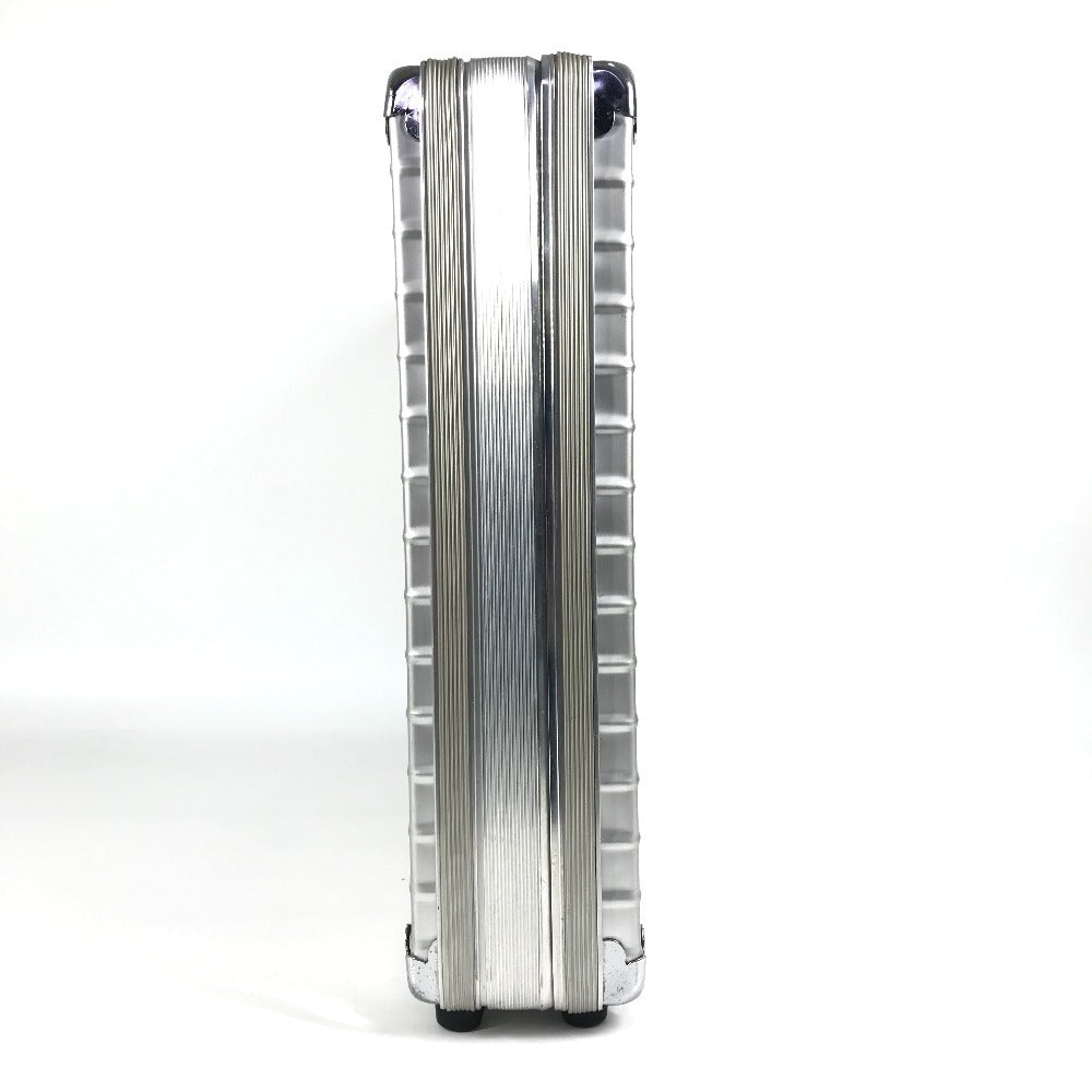 RIMOWA ビジネスバッグ ダイヤルロック式 カバン アタッシュケース ブリーフケース ハンドバッグ トランク ハンドバッグ アルミ メンズ シルバー