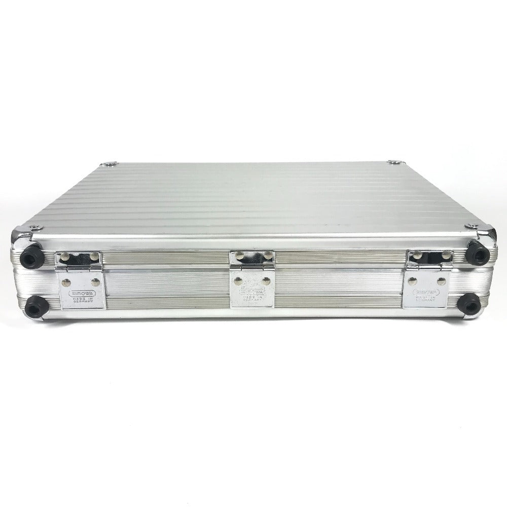 RIMOWA ビジネスバッグ ダイヤルロック式 カバン アタッシュケース ブリーフケース ハンドバッグ トランク ハンドバッグ アルミ メンズ シルバー