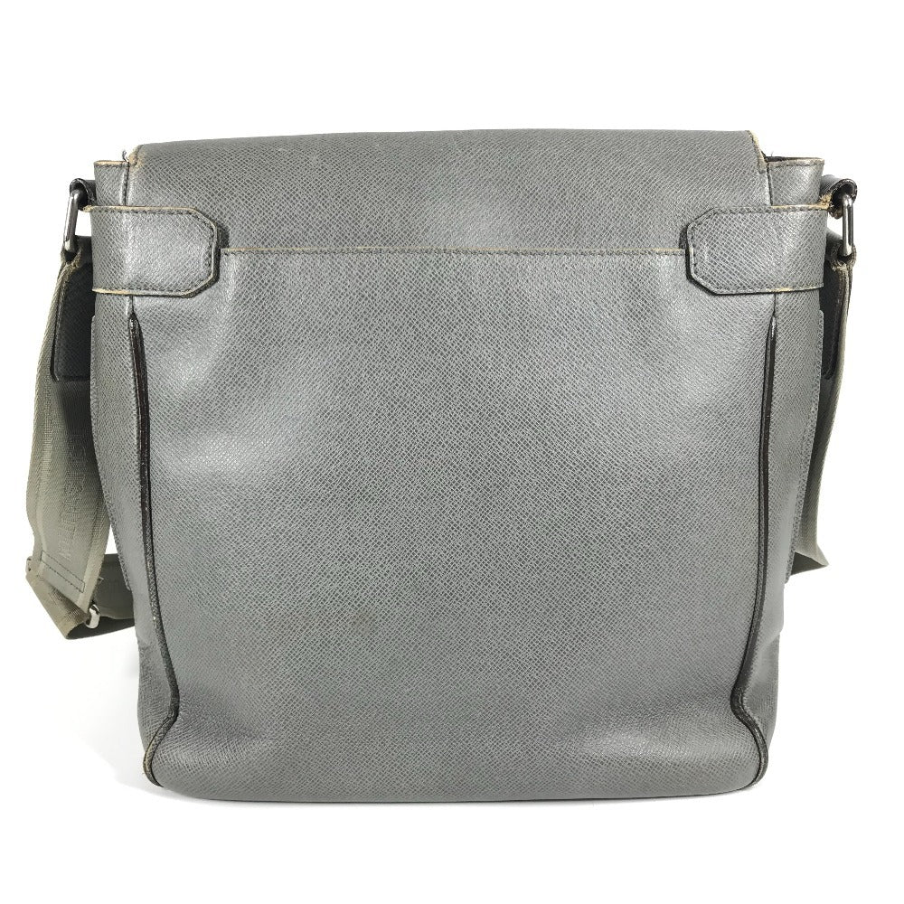 LOUIS VUITTON M32700 タイガ ロマンPM ロマン PM カバン メッセンジャーバッグ フラップ ショルダーバッグ タイガレザー ユニセックス グラシエ グレー