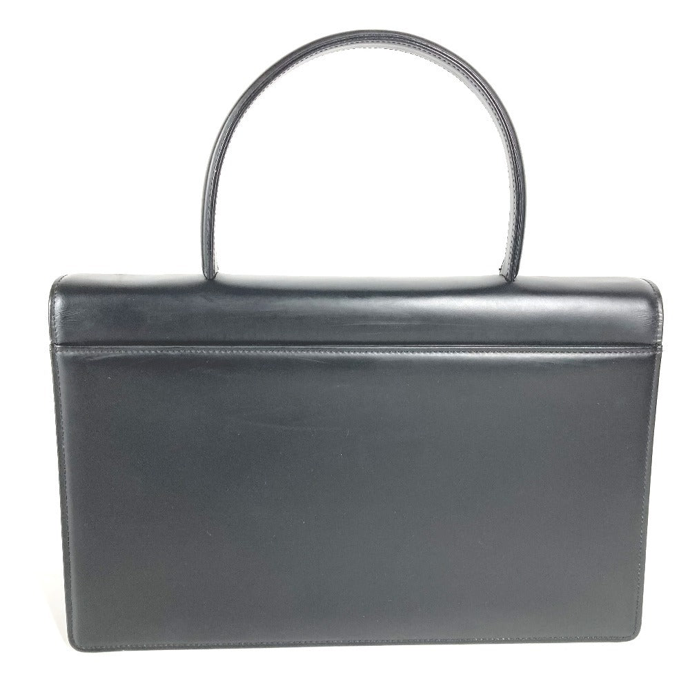 GIVENCHY ヴィンテージ ロゴ カバン トートバッグ ショルダーバッグ フラップ ハンドバッグ レザー レディース ブラック