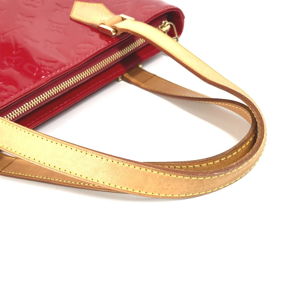 LOUIS VUITTON M91092 モノグラムヴェルニ ヒューストン トートバッグ 肩掛け カバン ショルダーバッグ モノグラムヴェルニキャンバス レディース ルージュ レッド