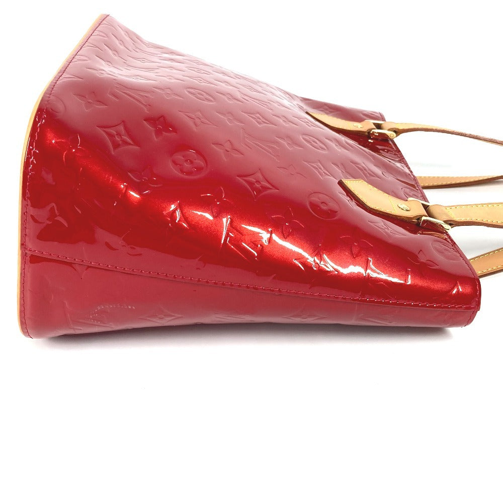 LOUIS VUITTON M91092 モノグラムヴェルニ ヒューストン トートバッグ 肩掛け カバン ショルダーバッグ モノグラムヴェルニキャンバス レディース ルージュ レッド