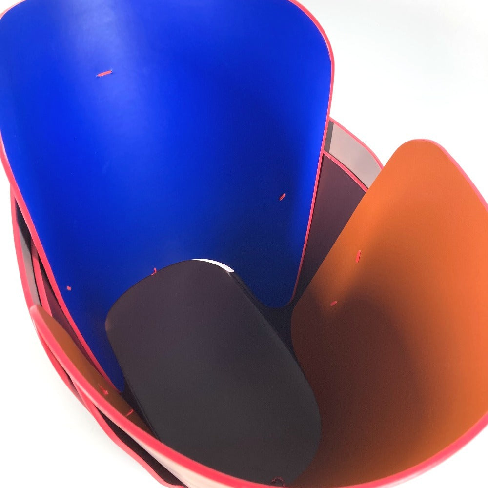 LOUIS VUITTON GI0322 プティ･ノマド コレクション オーバーレイボウルワイド パトリシアウルキオラ 小物入れ インテリア ばけつ オブジェ レザー ユニセックス ブラウン