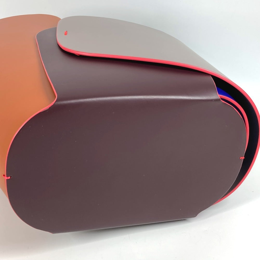 LOUIS VUITTON GI0322 プティ･ノマド コレクション オーバーレイボウルワイド パトリシアウルキオラ 小物入れ インテリア ばけつ オブジェ レザー ユニセックス ブラウン