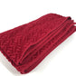FENDI FXT002 ズッカ ロゴ バスタオル インテリア ひざかけ ブランケット タオル コットン ユニセックス レッド