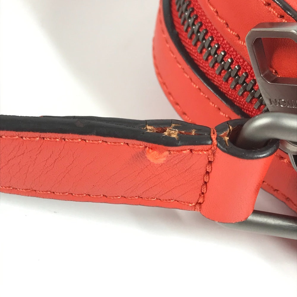 LOUIS VUITTON N23356 ダミエアンフィニ ポシェットディストリクト カバン 斜め掛け ポシェット ショルダーバッグ ダミエアンフィニレザー ユニセックス マグマ レッド