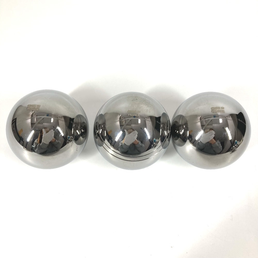 CHANEL 6個 CC ココマーク ペタング ペタンク ボール 6つセット インテリア ボール 金属 ユニセックス シルバー