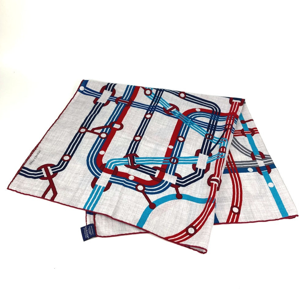 HERMES ポケット・ソイエ カレ 100 H カレ100H ショール ストール 大判 スカーフ カシミヤ ユニセックス グレー