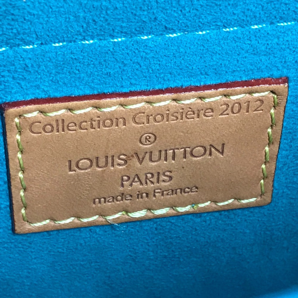 LOUIS VUITTON M93998 モノグラムペルフォ フローレソミュール カバン 斜め掛け フラップ パンチング ショルダーバッグ モノグラムキャンバス ユニセックス テュルコワーズ ブルー
