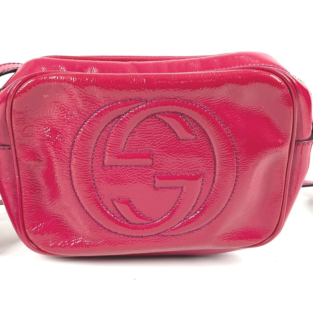 GUCCI 308364 ソーホー スモールディスコ タッセル フリンジ カバン